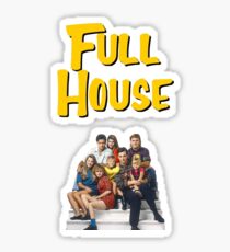 Full House (Sticker 2 Pack) Sticker