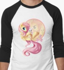 Flutter Love V2 Men's Baseball ¾ T-Shirt