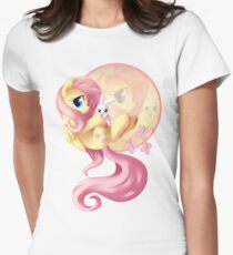 Flutter Love V2 Women's Fitted T-Shirt