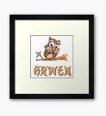 Arwen Owl Framed Print