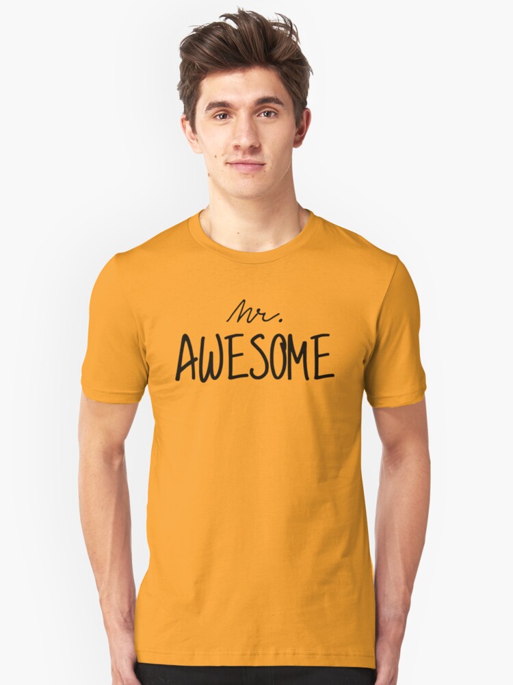 mr awesome t shirt