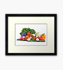 Vegetables Framed Print