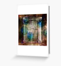 Doors Greeting Card