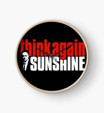 Denk nochmal, Sonnenschein. Jordan Peterson Zitat Uhr