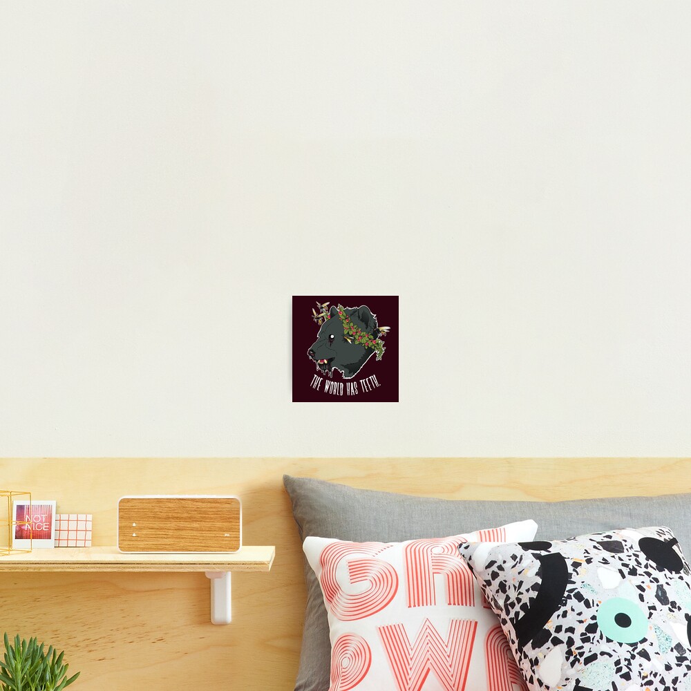The World Has Teeth Photographic Print