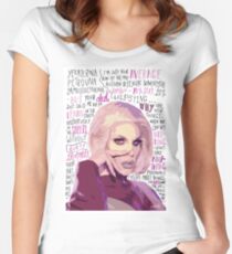 Katya Zamolodchikova Women's Fitted Scoop T-Shirt