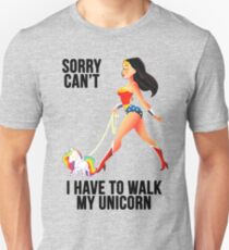 Entschuldigung Kann ich nicht mein Einhorn gehen müssen Slim Fit T-Shirt