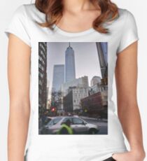Manhattan Women's Fitted Scoop T-Shirt