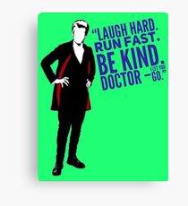Dr Who Canvas Print