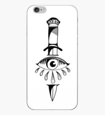 neo-traditional dagger iPhone Case