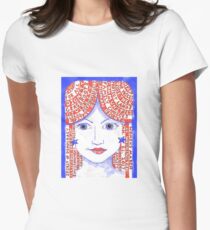Women’sMarch on Washington 2017 Red, White and Blue Women's Fitted T-Shirt