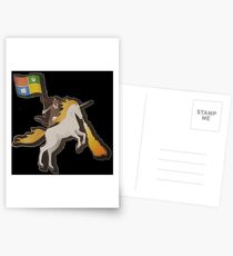 Ninja Cat Unicorn Postcards