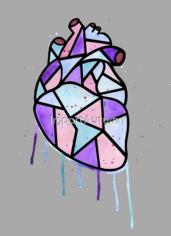 watercolor heart sketch watercolor heart sketch