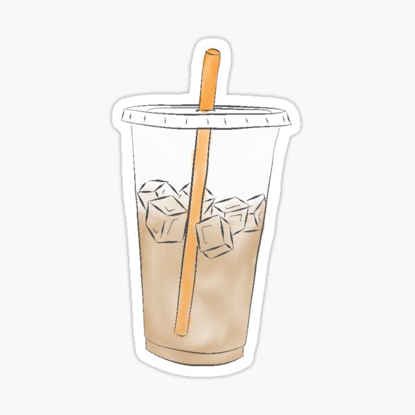 Iced Coffee Stickers | Redbubble