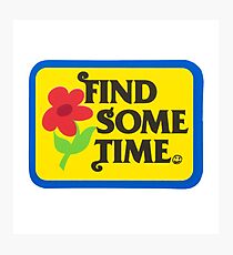 Find Sometime | Tyler The Creator Photographic Print