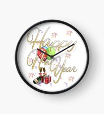 Happy New Year Clock