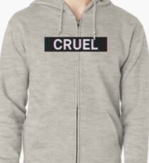 Cruel - Insult Hoodie mit Reißverschluss