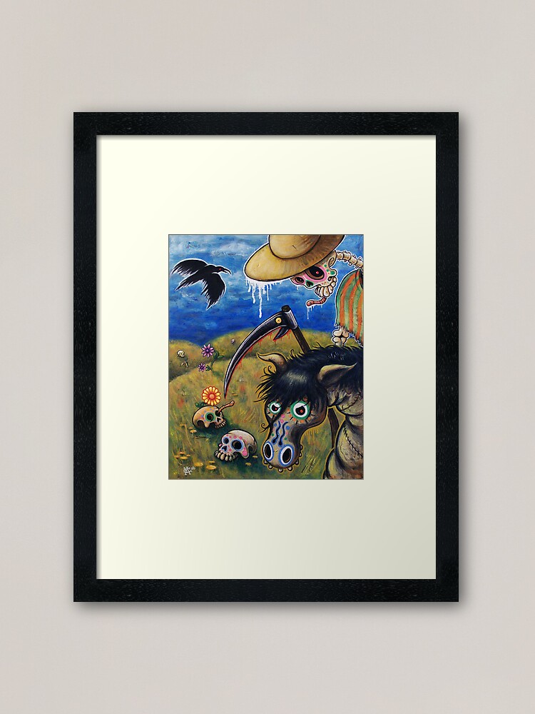 Alternate view of The Nameless One Framed Art Print