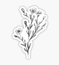 Wildflower Stickers | Redbubble