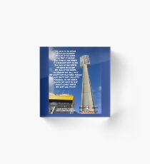 Farewell to the WACA, Perth Acrylic Block