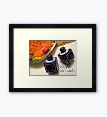 Happy Hanukah! Framed Print