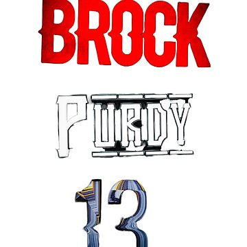 Brock Purdy 13 Sticker for Sale by jeffhaab917