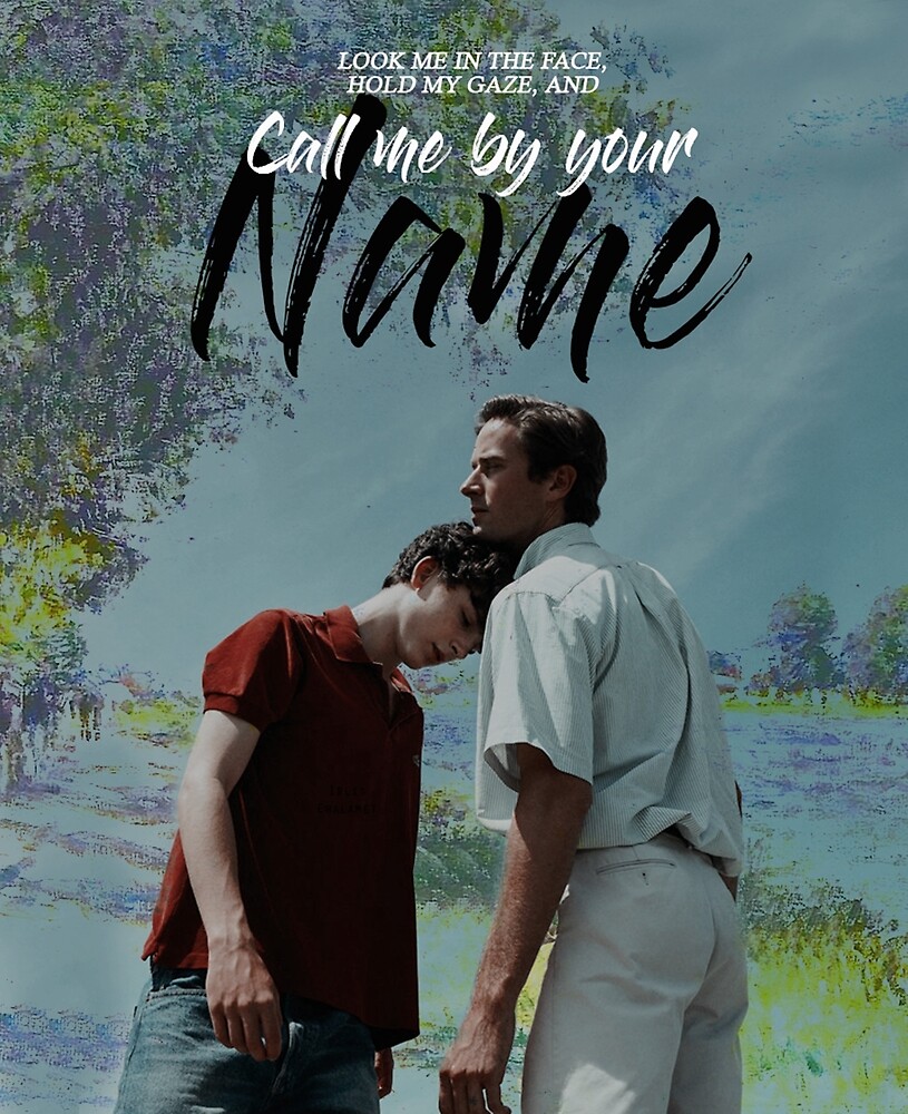 Résultat de recherche d'images pour "call me by your name"