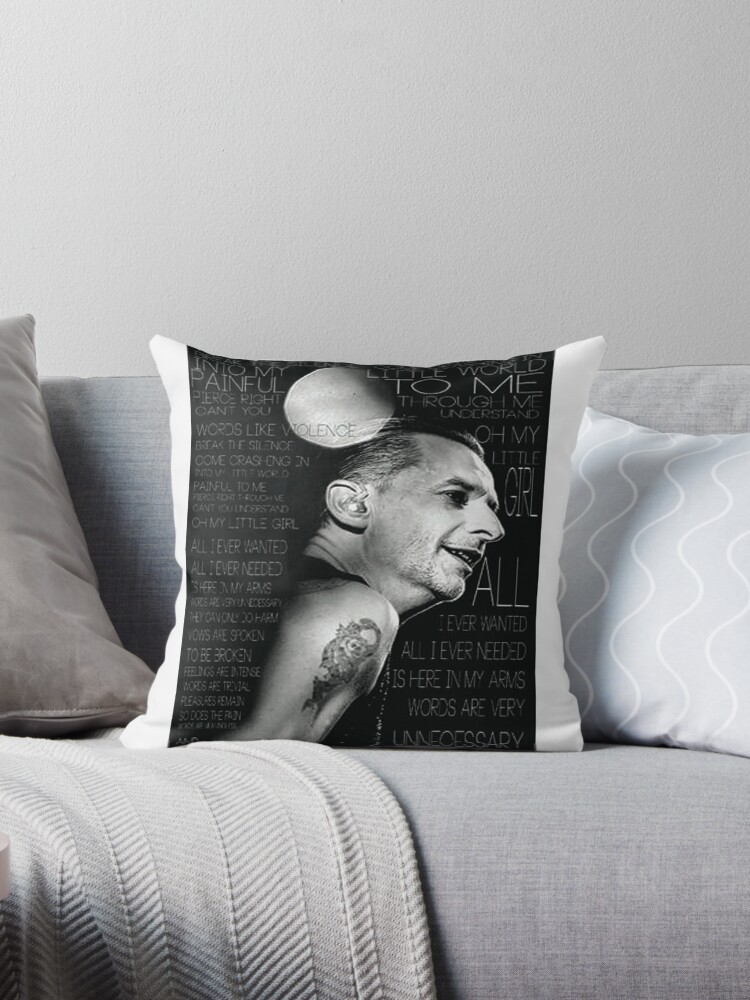 Dave Gahan Cushion Pillow Cover Case Gift