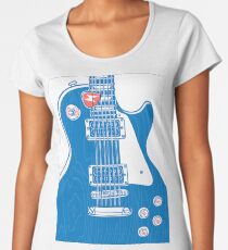 Guitar & Plectrum Women's Premium T-Shirt
