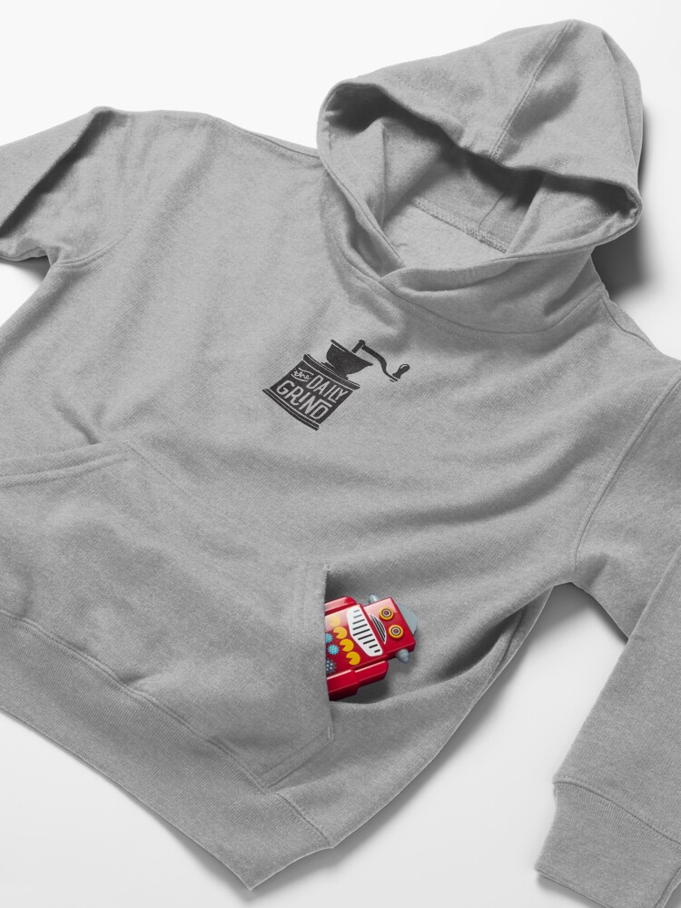 Alternate view of THE DAILY GRIND Kids Pullover Hoodie