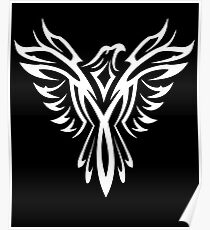 Mythical Phoenix T-Shirt Bird Rise From Ashes Graphic Tee T-Shirt Poster