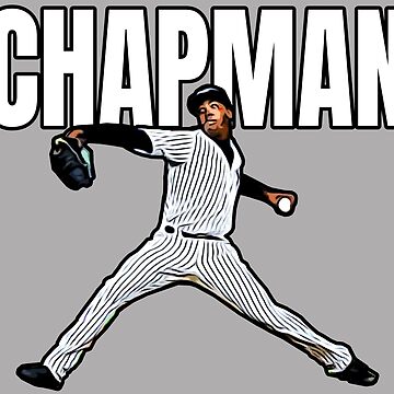 Aroldis Chapman #54 Scream Out Sticker for Sale by GetBound18