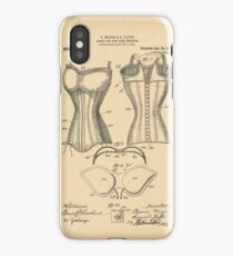 1909 Patent Corset iPhone Case