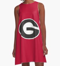 Georgia Bulldogs A-Line Dress