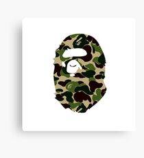 Bape tshirt Canvas Print
