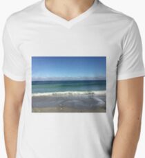 Strolling Waves Men's V-Neck T-Shirt