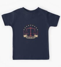 Lawyer Legal Check My Briefs Kids T-Shirt