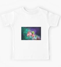 Camellias In A Galaxy Far Far Away Kids Tee
