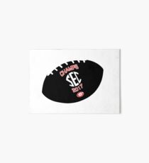 Bulldog SEC Champs Art Board