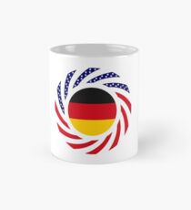 German American Multinational Patriot Flag Series Classic Mug