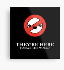 Ghostbusters Metal Print