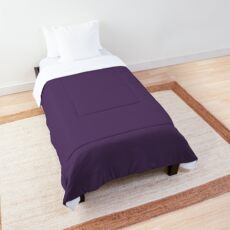 Dark Purple Comforters Redbubble