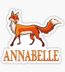 Annabelle Fox Sticker