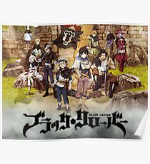 schwarz Clover Poster