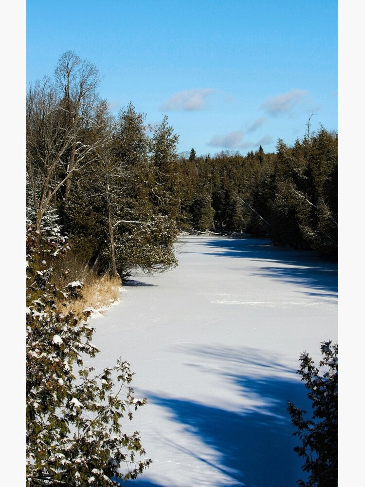 Winter riverview by debfaraday