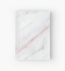 Light Rose Marble Hardcover Journal