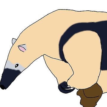 Flavvore Tamandua Pose | Sticker