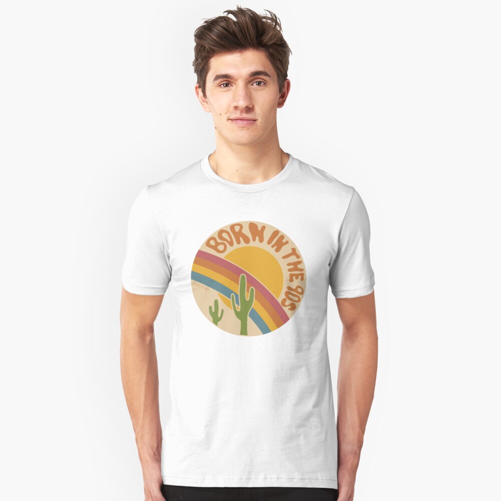 Born in the 90s Slim Fit T-Shirt