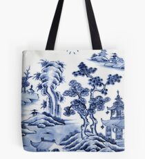 Chinese porcelain delft Tote Bag