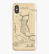 1909 Patent Corset iPhone Case